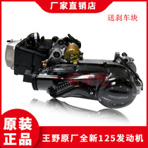 Brand New Wang Wild 125 Motorcycle Engine Gold Surging Wave Swift Eagle Rain Drilling Ghosts Scooter Power Machine Head