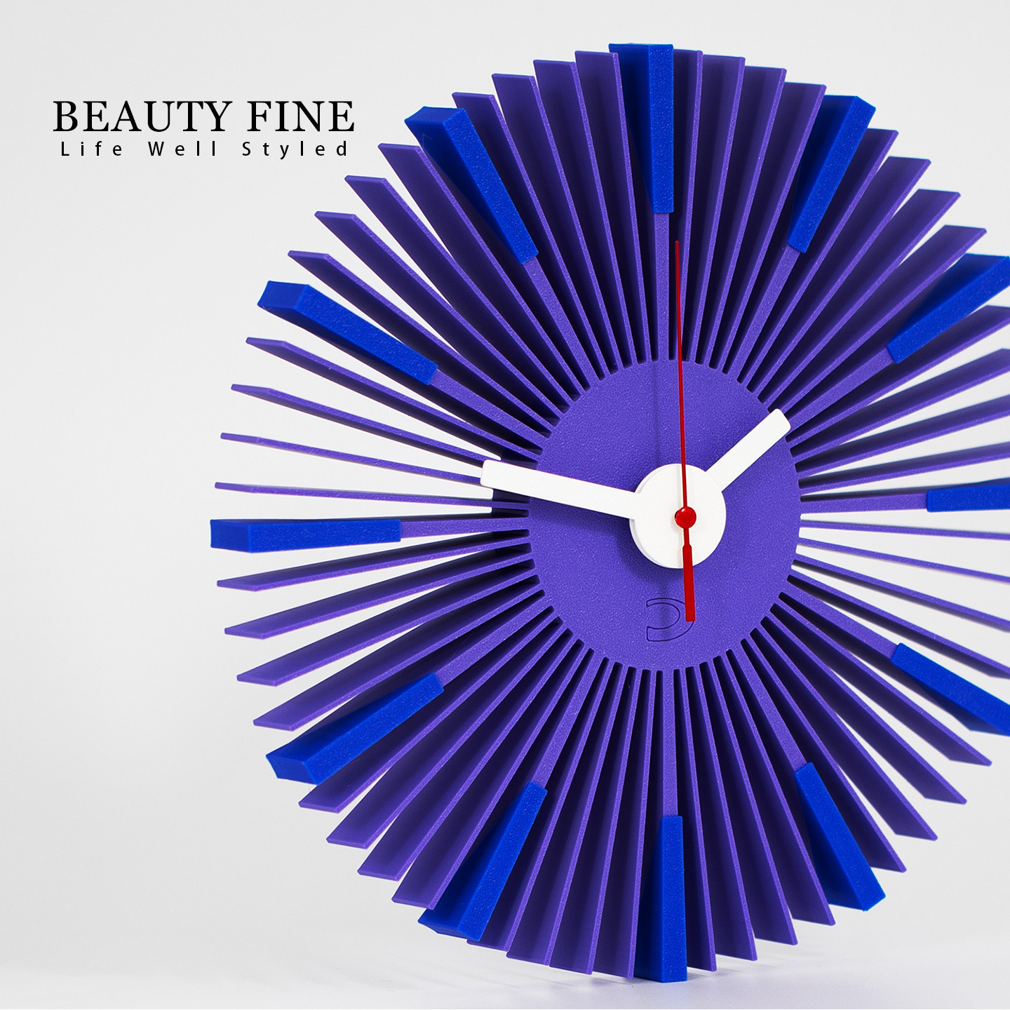 Bai Fei Home Decoration Modern Simple Silent 3D Wall Clock