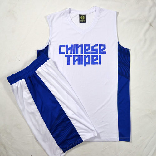 CHINESE TAIPEI中国台北队篮球服套装球衣定制队服订做印号印名 - 图2