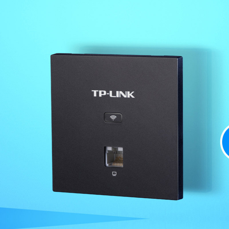 TP-LINK86型无线AP面板1202GI全屋wifi组网弱电箱1200M千兆5G双频_虎窝淘