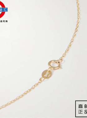 英伦代购 1女新款STONE AND STRAND 10K黄金钻石项链 伦敦包邮