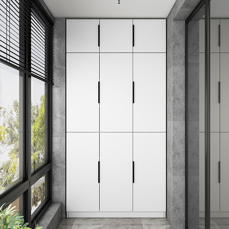 阳台储物柜收纳柜置物柜防晒防水定制靠墙一体飘窗杂物高柜鞋柜子,淘宝优惠券,粉丝福利购,淘宝优惠卷