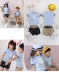 Đồng phục học sinh tiểu học và trung học mùa hè Phiên bản tiếng Hàn của lớp mẫu giáo phục vụ lớp bông giáo viên quần áo hợp xướng quần áo biểu diễn quần áo thủy triều - Đồng phục trường học / tùy chỉnh thực hiện