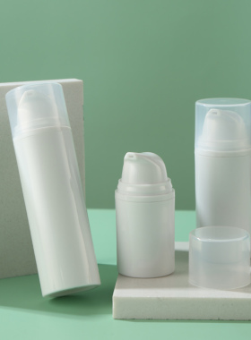 15ml30ml50mlPP翘嘴卡扣式真空瓶乳液按压式化妆品包装分装乳液瓶