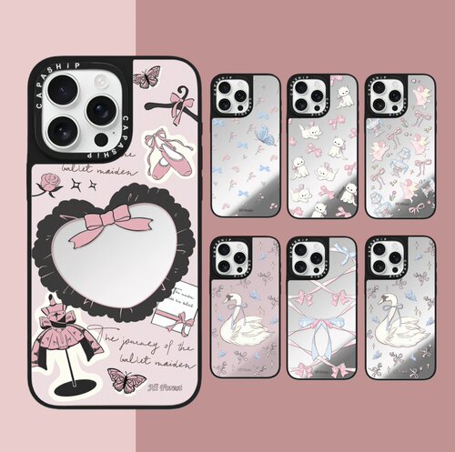 CA适用苹果16手机壳iPhone15plus镜面14/13promax磁吸森林早报12防摔11新款xs高级感保护套xr少女心17外壳 - 图2