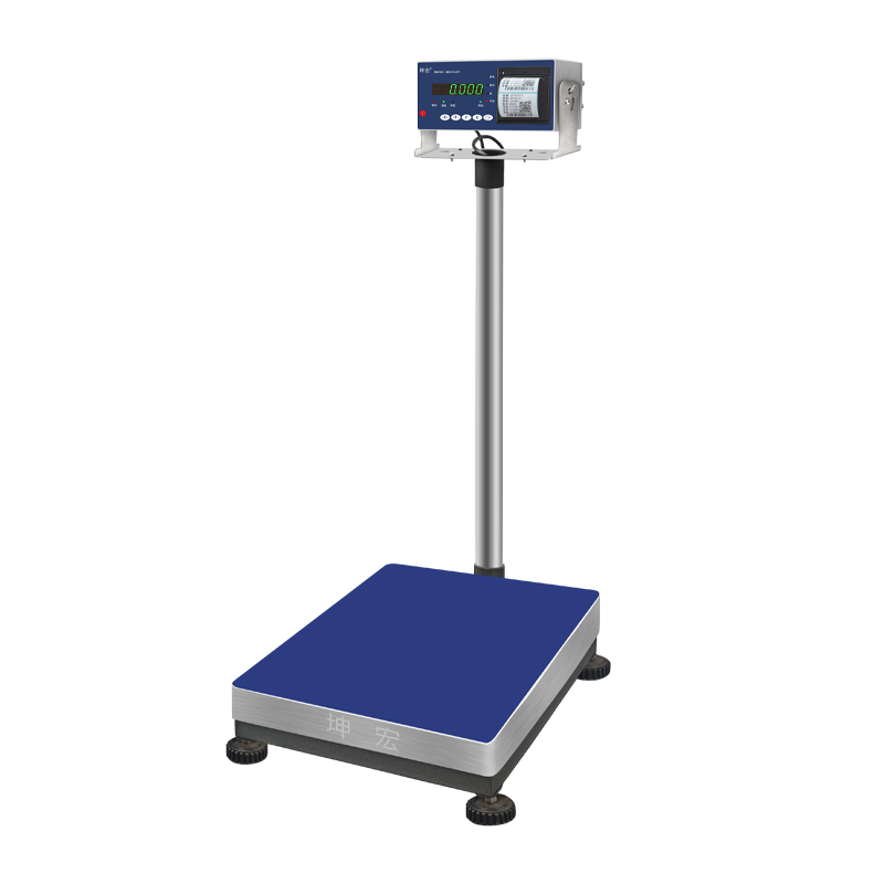 坤宏B1-P内置不干胶打印台秤标签条码秤送APP编辑软件50-500kg - 图3
