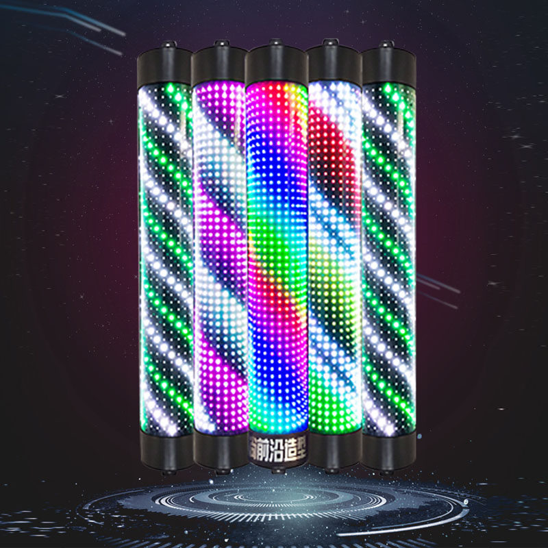 新款LED理发店转灯挂墙超亮美发店转灯户外挂壁防水节能发廊转灯,淘宝优惠券,粉丝福利购,淘宝优惠卷