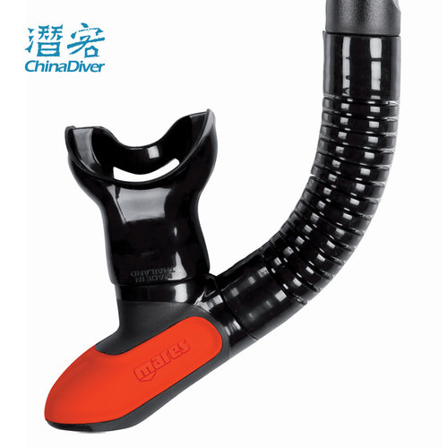 Mares Ergo Dry全干式呼吸管专业潜水防水呼吸器多色浮潜水肺用品 - 图0