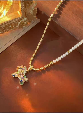 好货推荐马年新款小马毛衣链