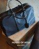 New ultra-light spliced sports large-capacity travel bag nylon and cowhide simple fashion handbag computer bag