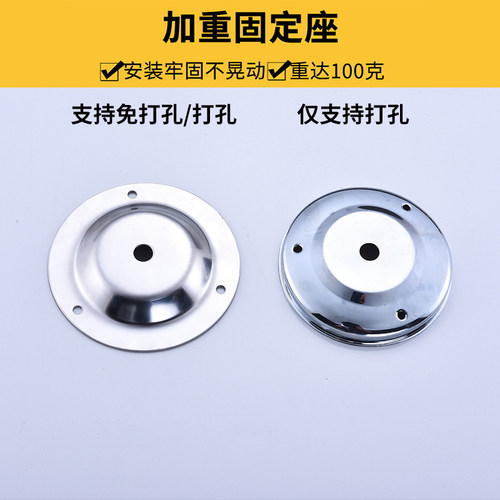 单把全铜水槽双孔冷热明装明接厨房水龙头可度旋转洗菜盆龙头 - 图1
