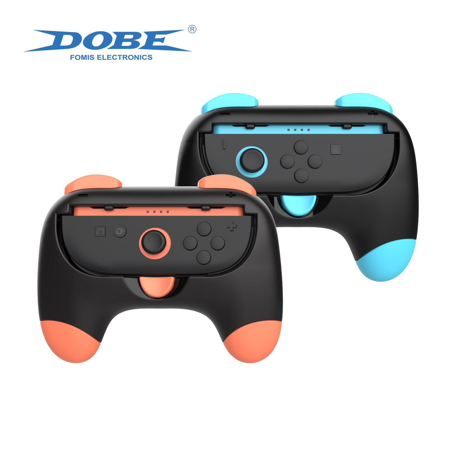 DOBE正品switch2卡通小手柄赛车方向盘NS2代joycon方向盘握把配件 - 图0