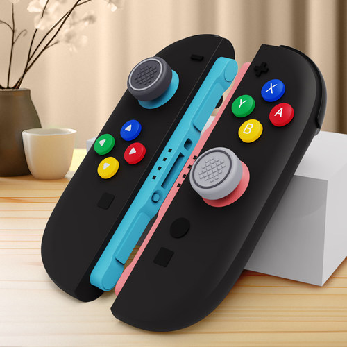阿吉托摩switch2摇杆帽按键贴NS2摇杆保护套软硅胶按键贴键帽配件 - 图0