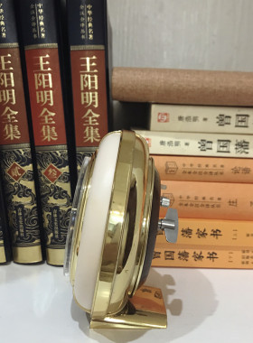 半金属机芯机械学生贪睡钟超大声打铃发条老式上弦闹钟