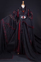 (God Demagogic Peak) Perak Bag Play COSPLAY WIND BELLS COS WILL BE PUBLISHED IN THE JOURNAL (BLACK RED) WIND