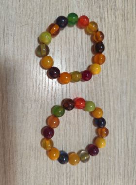 中东蜜蜡多宝手串12mm时尚饰品个性配件