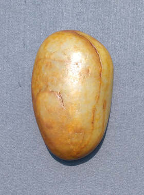 手把件洒金皮原石新疆和田玉籽料