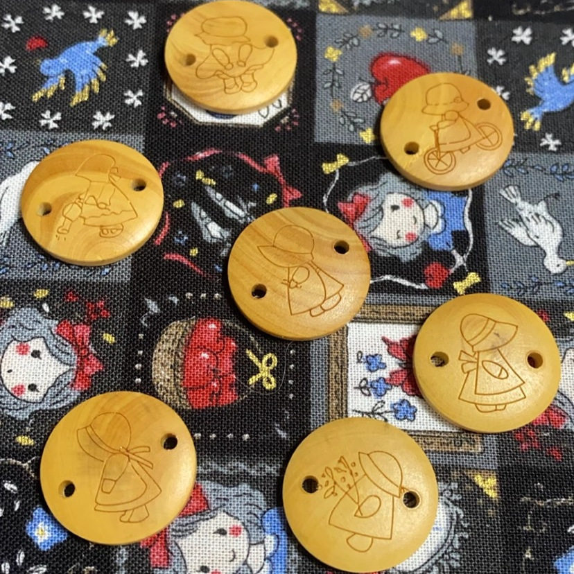 手工DIY布艺制作黄杨木装饰纽扣缝纫小苏主题套装组,淘宝优惠券,粉丝福利购,淘宝优惠卷