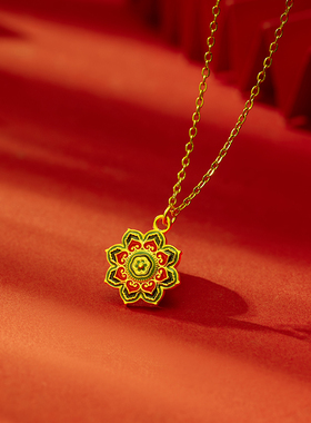 精铜立体铸造镀24K金国潮三