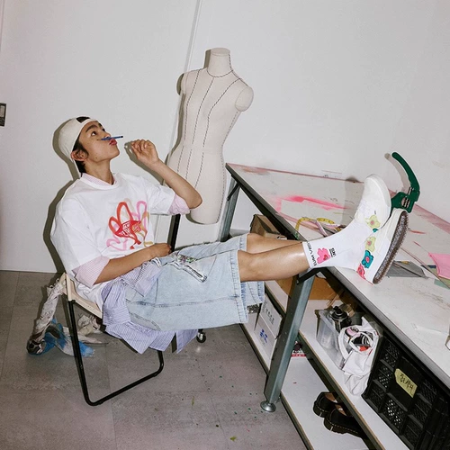 Фун -официальный подлинность музейного посетителя Объединенные женские туфли с бренда