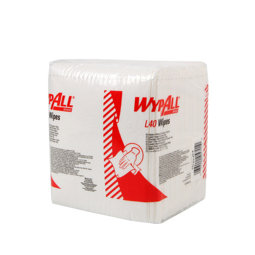 金佰利05701工业擦拭纸 WYPALL*L40折叠吸油吸水无纺布无尘纸包邮 - 图1