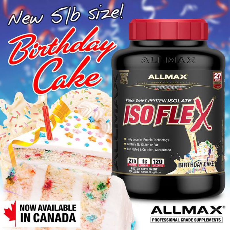 美国ALLMAX ISOFLEX分离乳清蛋白粉5磅0脂0糖健身增肌 吸收迅速 - 图2