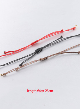 diy现货链条配件材料可调节手绳