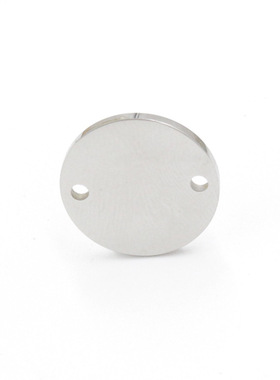 镜面多规格圆片可刻字吊坠