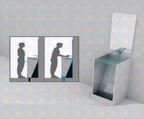 Custom Male Toilet Finished Stainless Steel Small Urinal Groove Automatic Induction Flushing Water Hanging Wall Type Manufacturer School Make-up Room