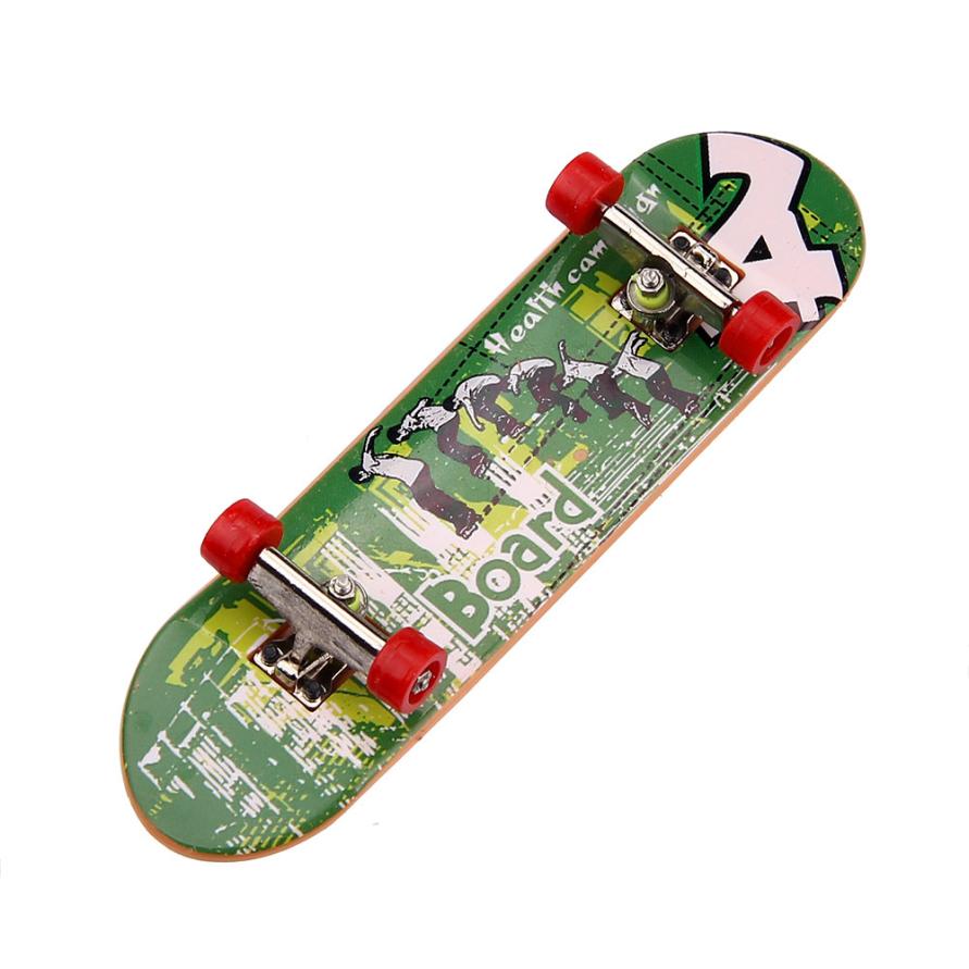 Finger Skateboard 经典指尖运动手指滑板带合金工具轮子套装玩具 - 图1