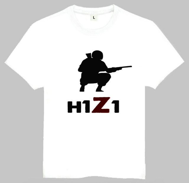 H1Z1T-shirth1z1T恤欧美潮流T恤GameT恤 - 图0