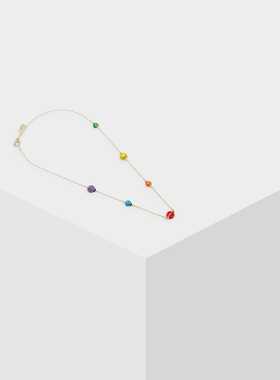 欧洲潮牌pg简约彩色七星瓢虫珐琅