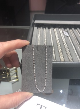 TOUS桃丝熊厘米经典款纯银项链