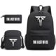 The Last of US three-piece backpack casual canvas backpack male and female students backpack printing