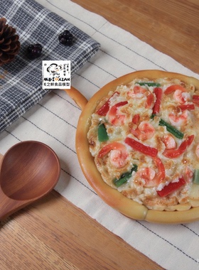 仿真披萨模型手工披萨9寸仿真食品食物模型道具橱窗烤箱装饰摆
