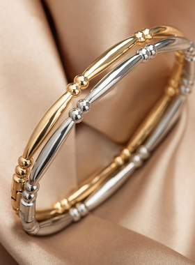 轻奢复古时尚水滴珠手镯