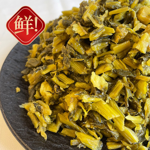 浙江特产倒笃菜雪菜咸菜雪里红农家自制腌菜即食爽口下饭菜包邮 - 图2