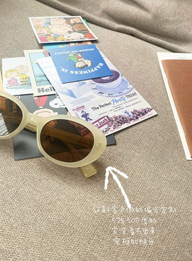 代王推荐窄框复古色彩系度假墨镜