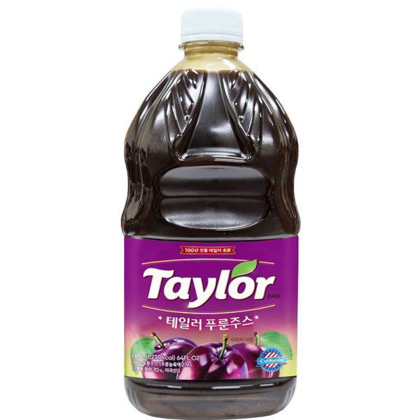 韩国直邮金希澈同款Taylor泰勒西梅汁1.89L大容量功能饮料