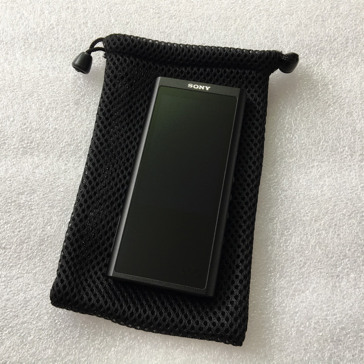 适用索尼ZX300A ZX505 苹果ipod 透气散热网袋手机MP3通用收纳袋 - 图0