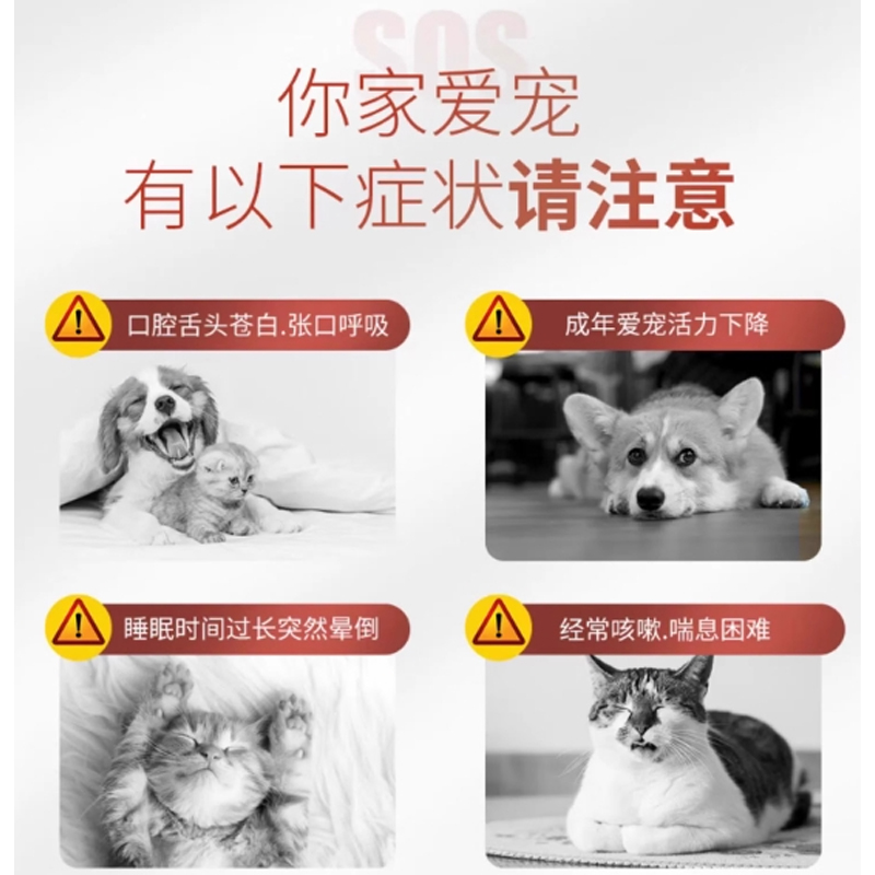 藻心肺藻心沛宠物猫狗Hi-Q心脏肥大软化血管养心肌抗氧 - 图1