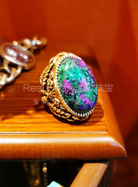 【Real heart 】法式中古风格饰品经典戒指女小众设计高级感手工