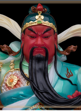 关公神像武财神供奉摆件