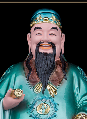 树脂居家玄关桌面福禄寿摆件