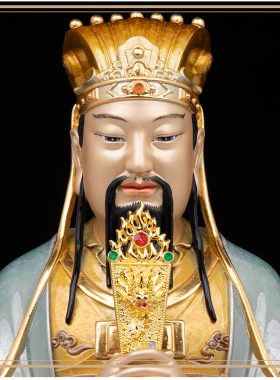 三官大帝神像铜像摆件