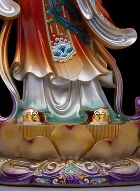 树脂金童玉女神像善财童子龙女