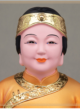 清风碑王树脂教主神像摆件