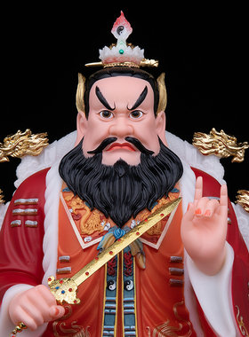 莲音坊汉白玉龙虎山张天师神像