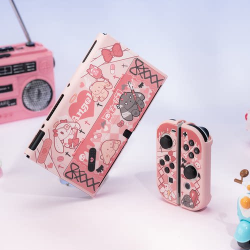 极想任天堂switch保护壳oled哥特兔硬壳ns2手柄保护套游戏机配件 - 图3