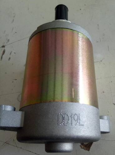 济南轻骑铃木摩托车配件QS125骏驰GT125启动电机启动马达怠速 - 图0